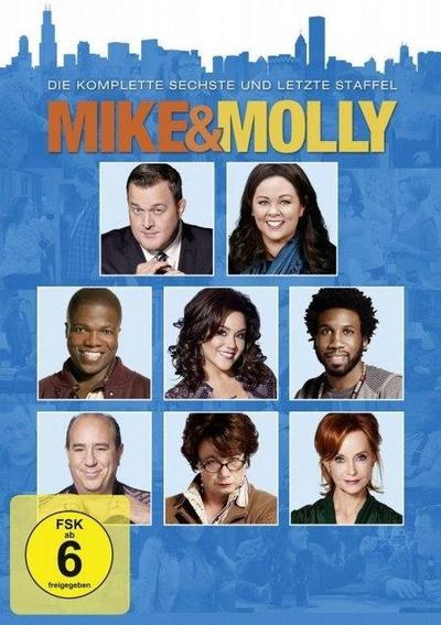 Mike & Molly. Staffel.6, 2 DVDs