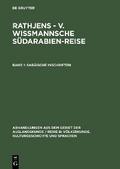 Sabäische Inschriften