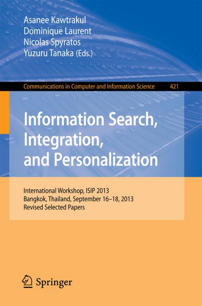 Information Search, Integration, and Personalization