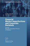 Financial Market Imperfections and Corporate Decis