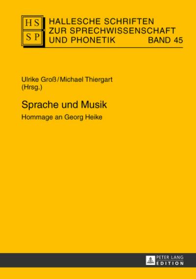 Sprache und Musik