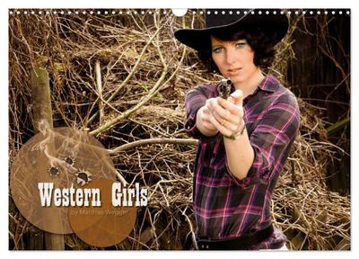 Western Girls (Wandkalender 2026 DIN A3 quer), CALVENDO Monatskalender
