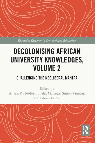 Decolonising African University Knowledges, Volume 2
