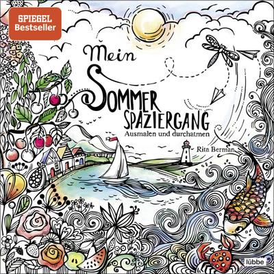 Mein Sommerspaziergang: Ausmalen und durchatmen
