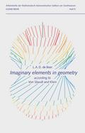 Imaginary elements in geometry