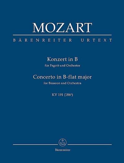 Konzert B-Dur KV191für Fagott und Orchester