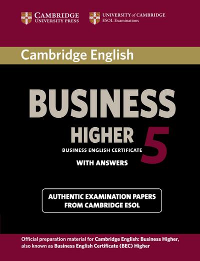 Cambridge English Business 5 Higher