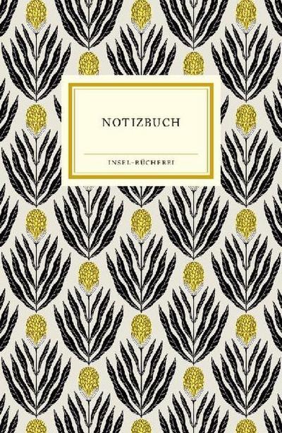 Notizbuch Insel-Bücherei »Goldene Protea«