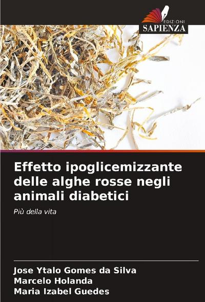 Effetto ipoglicemizzante delle alghe rosse negli animali diabetici