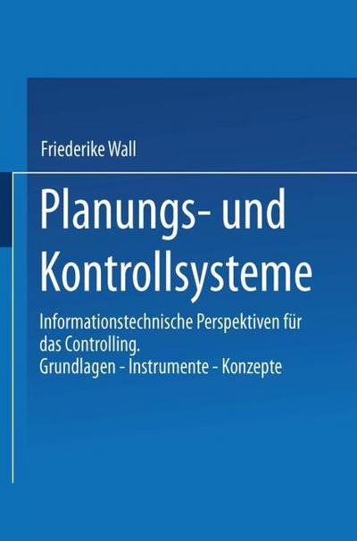 Planungs- und Kontrollsysteme