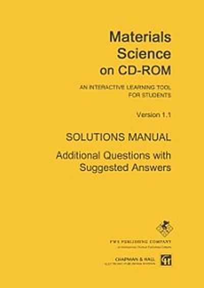 Materials Science on CD-ROM