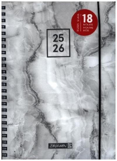 Schülerkalender (2025/2026) Grey Marble