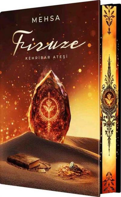 Firuze 1 Kehribar Atesi Ciltli, Yan Boyamali