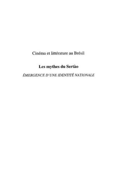 Cinema et litterature au bresil