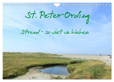 St. Peter-Ording (Wandkalender 2024 DIN A4 quer), CALVENDO Monatskalender