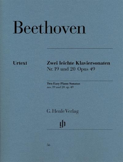 Ludwig van Beethoven - Zwei leichte Klaviersonaten g-moll Nr. 19 und G-dur Nr. 20 op. 49
