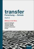 transfer Forschung Schule Heft 8