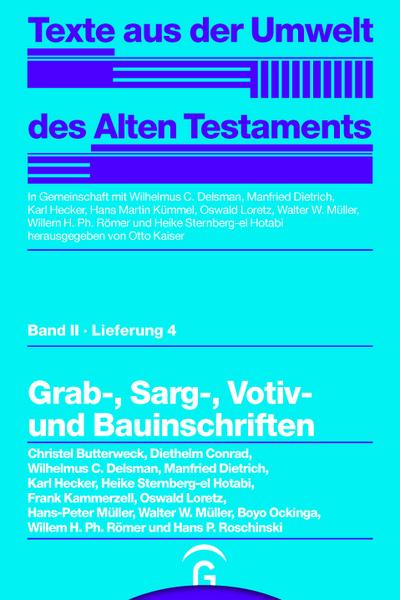 Grab-,  Sarg-, Votiv- und Bauinschriften
