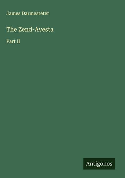 The Zend-Avesta