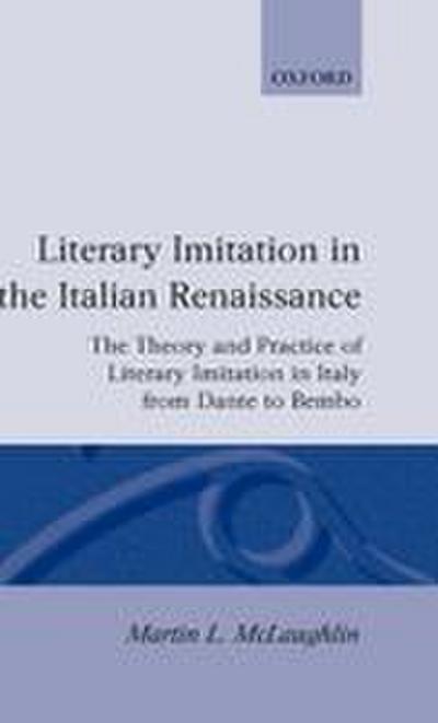 Literary Imitation in the Italian Renaissance
