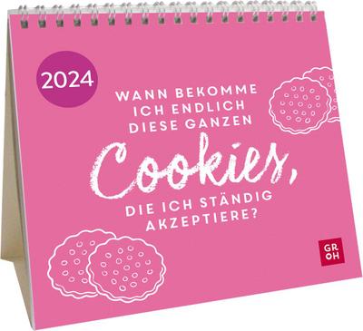 Mini-Kalender 2024: Wann bekomme ich endlich diese ganzen Cookies, die ich ständig akzeptiere?