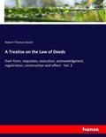 A Treatise on the Law of Deeds