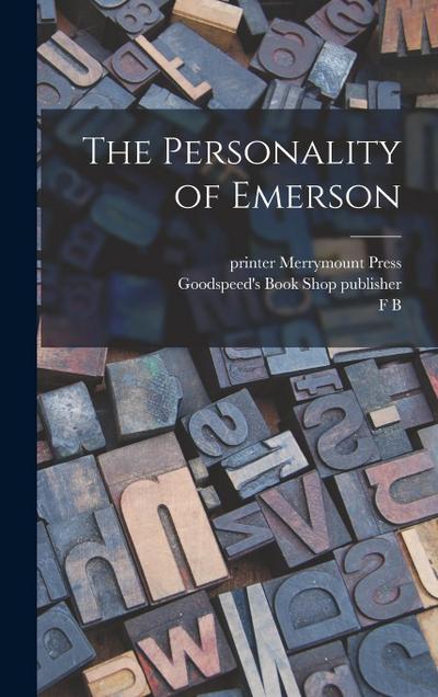 The Personality of Emerson