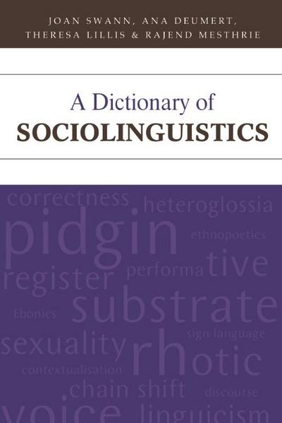 Dictionary of Sociolinguistics
