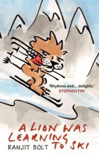 Lion Was Learning to Ski