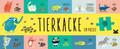 Tierkacke Puzzle
