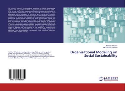 Organizational Modeling on Social Sustainability