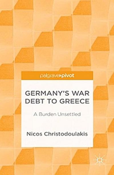 Germany’s War Debt to Greece