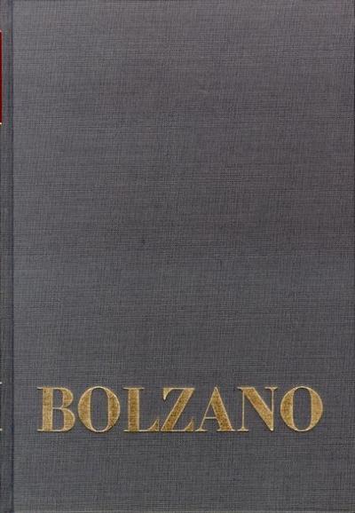 Ergänzungen und Korrekturen zur Bolzano-Bibliographie (Stand: Ende 1981)