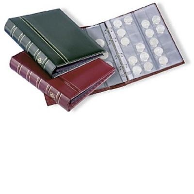 Optima Münzenalbum (bordeauxrot)