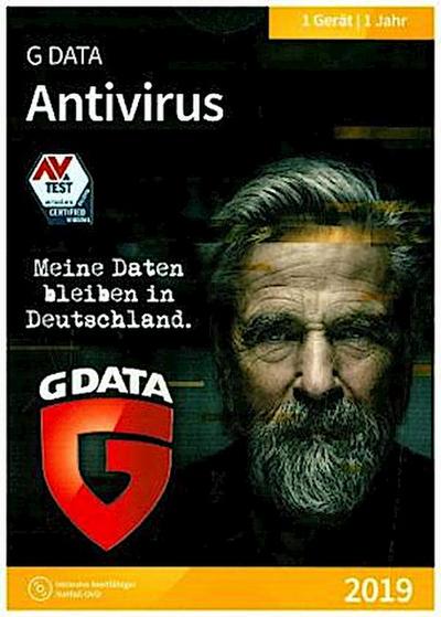 GD AntiVirus 2019 1 PC, 1 CD-ROM