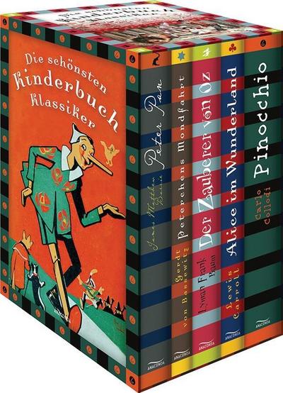 Die schönsten Kinderbuchklassiker - Peter Pan - Peterchens Mondfahrt - Der Zauberer von Oz - Alice im Wunderland - Pinocchio