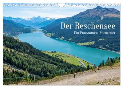 Der Reschensee - ein Panormanen-Abenteuer (Wandkalender 2026 DIN A4 quer), CALVENDO Monatskalender