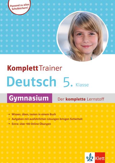 KomplettTrainer Deutsch 5. Klasse Gymnasium