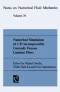 Numerical Simulation of 3-D Incompressible Unstead