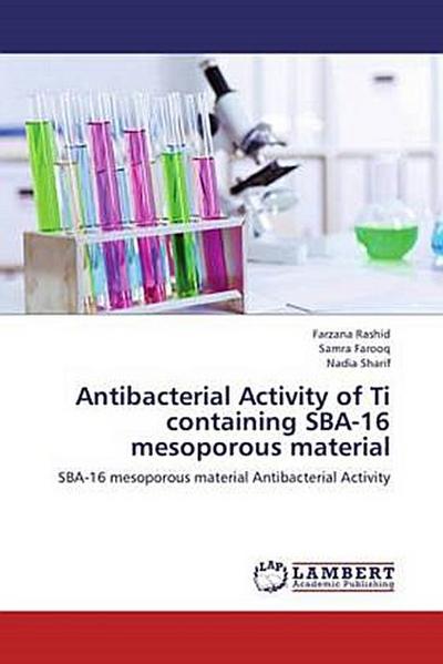 Antibacterial Activity of Ti containing SBA-16 mesoporous material