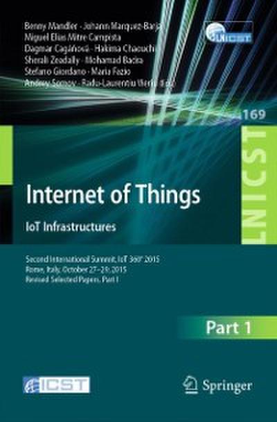 Internet of Things. IoT Infrastructures