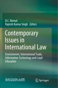 Contemporary Issues in International Law