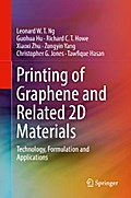 Printing of Graphene and Related 2D Materials