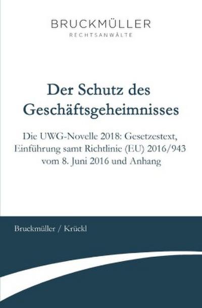 Der Schutz des Geschäftsgeheimnisses