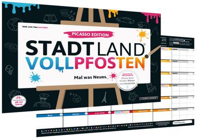 DENKRIESEN - STADT LAND VOLLPFOSTEN® - PICASSO EDITION - "MAL WAS NEUES."