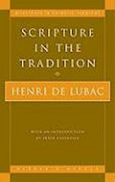 Scripture in the Tradition