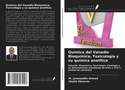 Química del Vanadio Bioquímica, Toxicología y su química analítica