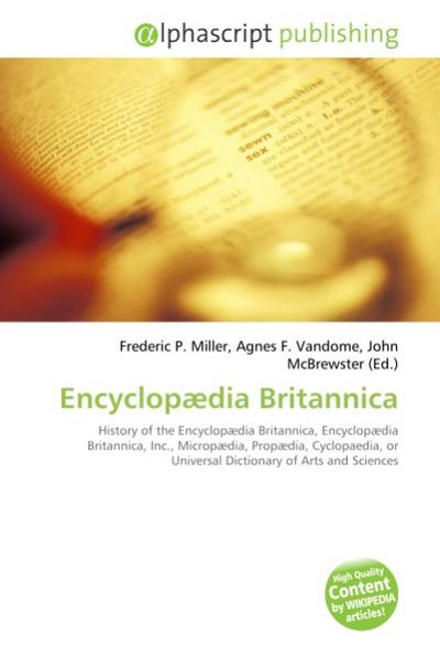 Encyclopaedia Britannica - Frederic P Miller