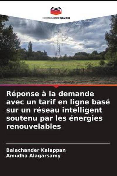 Réponse à la demande avec un tarif en ligne basé sur un réseau intelligent soutenu par les énergies renouvelables