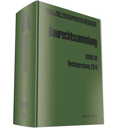 Baurechtssammlung. Rechtsprechung des Bundesverwaltungsgerichts,... / Baurechtssammlung